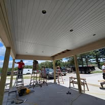 Interior ceiling craftsmanship